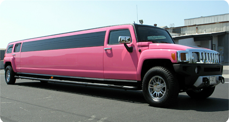 pink hummer h3 limo